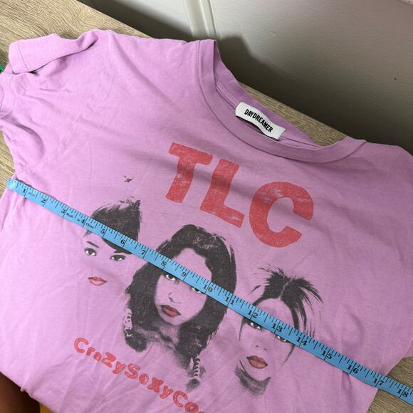 Daydreamer Purple TLC Solo Graphic T-shirt Womens X-Small - Picture 7 of 8